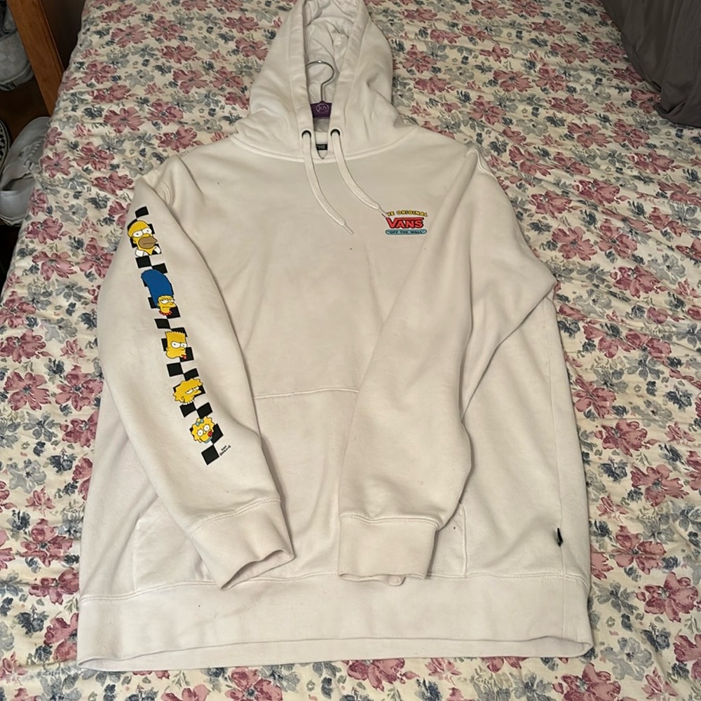 Authentic Simpsons/Vans hoodie size Large